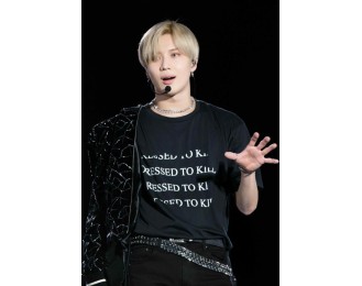 Black Dressed To Kill Print T-Shirt | Taemin – SHINee